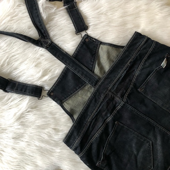 Denim Overall Skirt - Picture 5 of 6